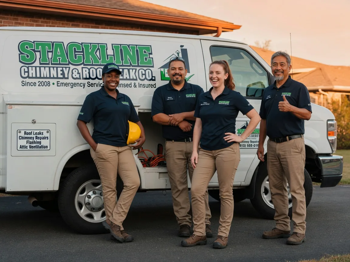 Chimney flashing repair company in Hettick, IL